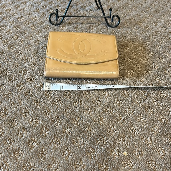 Chanel Authentic Classic Vintage Interlocking CC Logo Snap Bifold Wallet - Picture 14 of 15